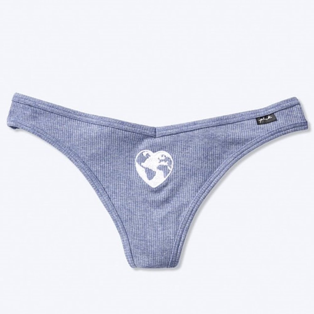 NWT VS PINK Cotton Thong